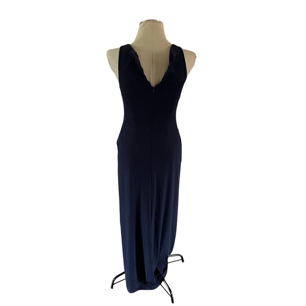 Vtg Y2K 2000s Blue Beaded Babydoll Gown Sz 4 Whismygoth Prom Fairy Grunge Hoco